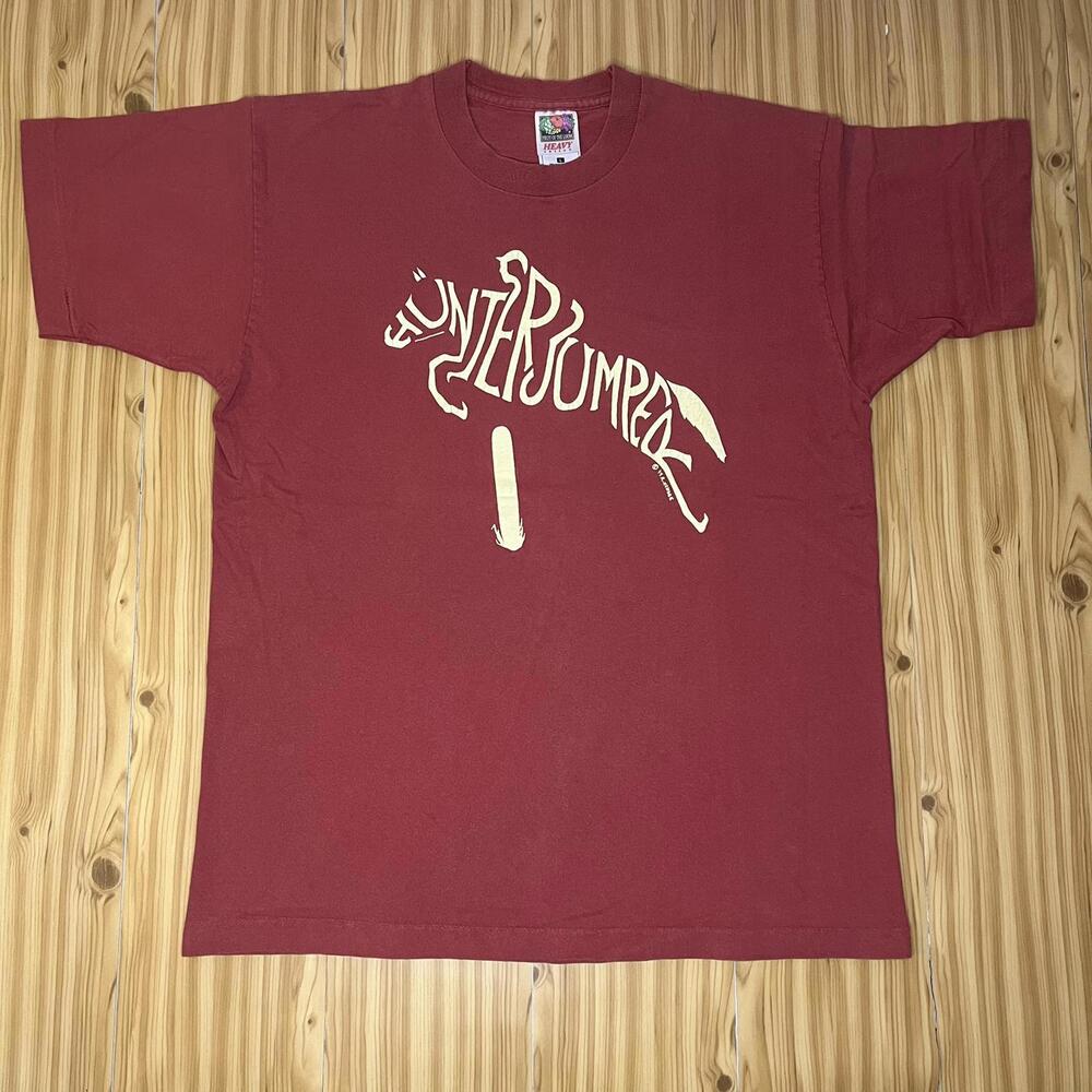Vtg 90s HunterJumper Equestrian Graphic Tee